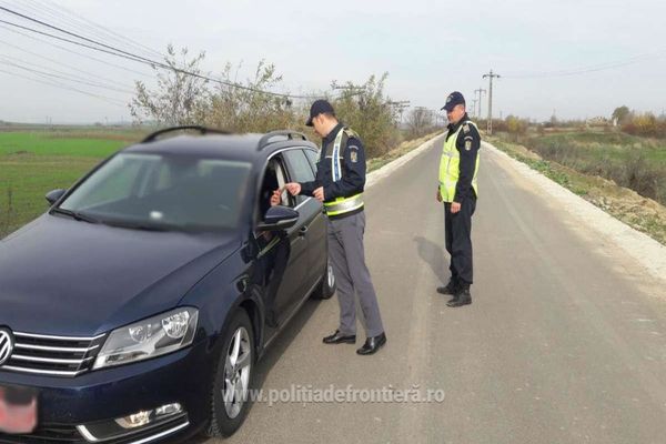 Infracţiuni la regimul circulaţiei rutiere depistate de poliţiştii de frontieră