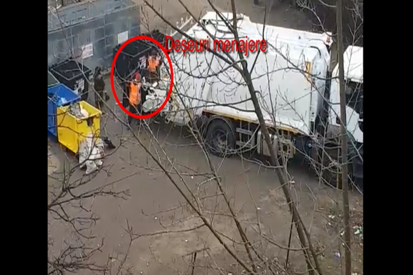 Colectarea „selectivă” a deșeurilor la Bârlad! - VIDEO