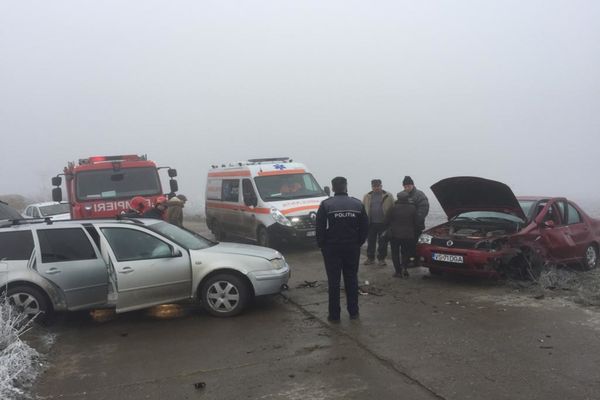 Accident cu patru victime între Murgeni și Sărățeni - FOTO