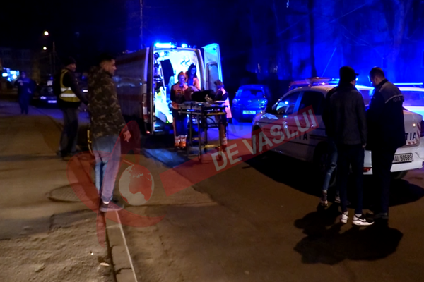 Bătaie în toiul nopții în zona Gura Leului din Bârlad - VIDEO