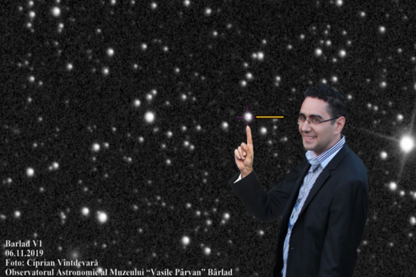 Ciprian Vîntdevară, cel care a numit o stea după numele orașului Bârlad, va primi titlul de „Cetățean de Onoare”!