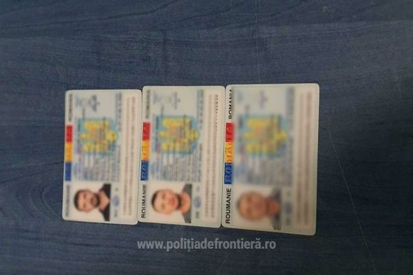 Cărţi de identitate româneşti false, descoperite de poliţiştii de frontieră