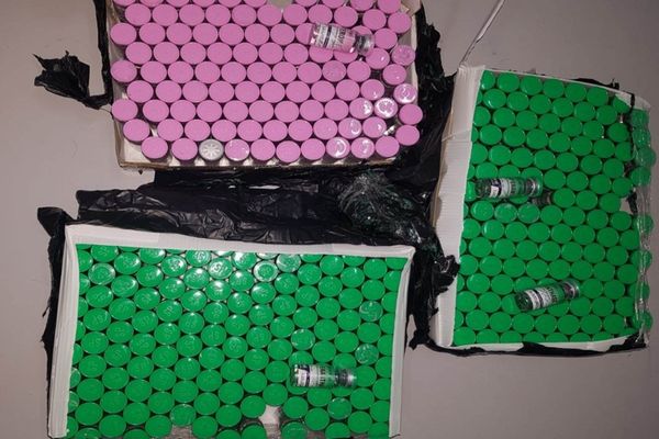 Substanţe anabolizante, în valoare de peste 25.000 de lei,  oprite la intrarea în ţară! Unde le-a ascuns șoferul