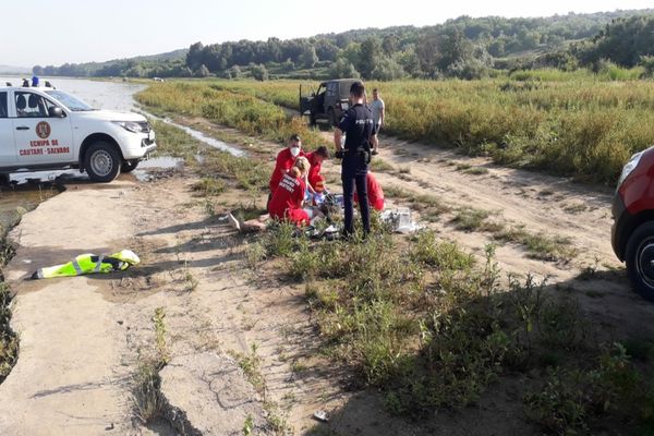 Pescar înecat în acumularea Solești