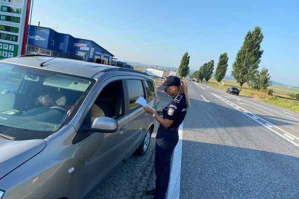 Actiune comună a polițiștilor din Bacău, Neamț și Vaslui pentru reducerea riscului de accidente