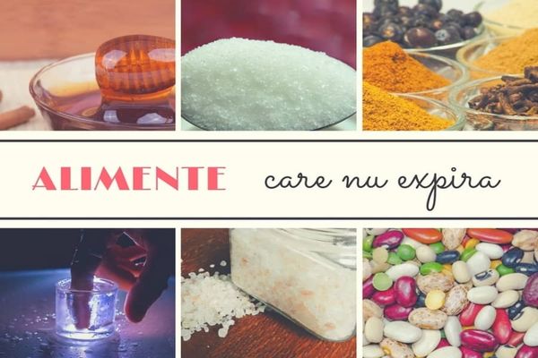 Alimente care nu expiră. Ce produse poți să păstrezi ani întregi