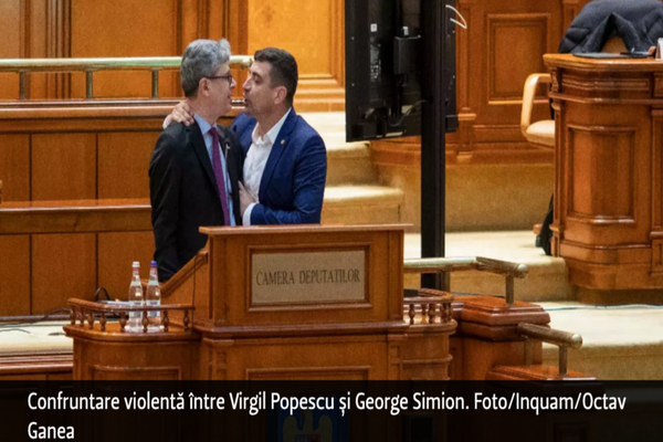 Virgil Popescu depune plângere penală după ce a fost agresat de George Simion