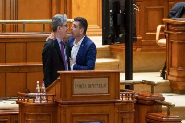 Scandal la dezbaterea proiectului legii offshore în comisii, cu George Simion și Virgil Popescu în prim-plan