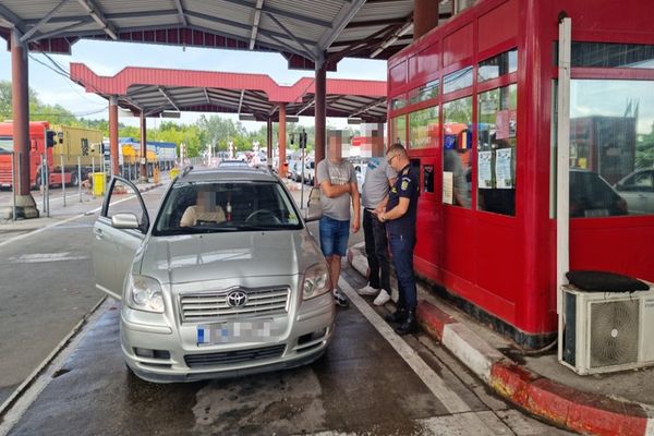 Permis de conducere polonez fals, depistat la intrarea în ţară