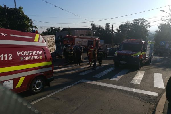 Accident în Bârlad! O persoană rănită