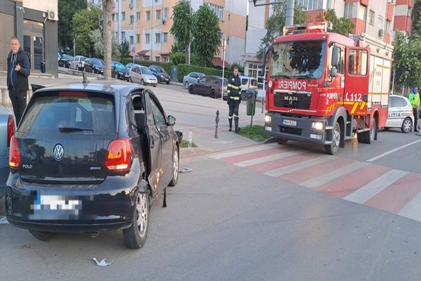 Accident rutier la primele ore ale dimineții în Vaslui
