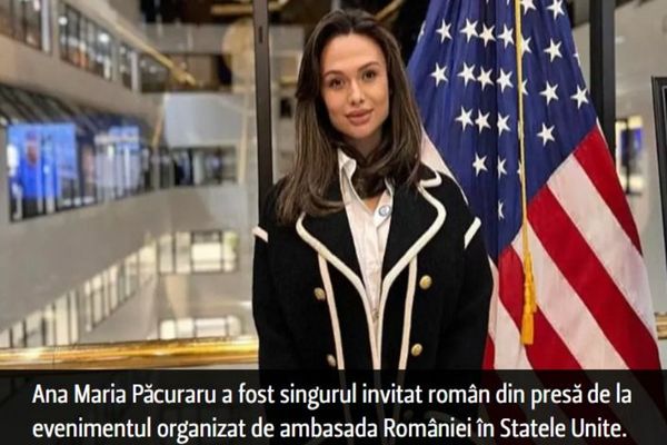 Ana Maria Păcuraru Dobra - singurul jurnalist român de la evenimentul NATO