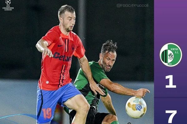 FCSB, VICTORIE CU 7-1 ÎN PRELIMINARIILE LIGII CAMPIONILOR