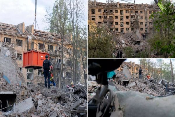 ATAC DEVASTATOR ASUPRA KIEVULUI: CEL PUȚIN 9 MORȚI ȘI ZECI DE RĂNIȚI, PRINTRE CARE ȘI COPII 