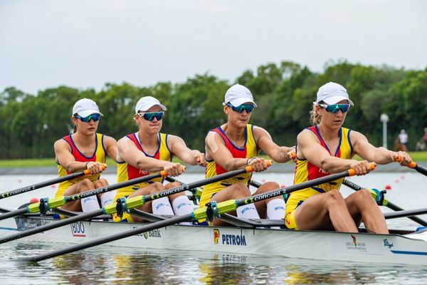 CANOTAJ: AUR ȘI ARGINT PENTRU ROMÂNIA LA DUBLU RAME, LA MONDIALELE DE LA SHANGHAI