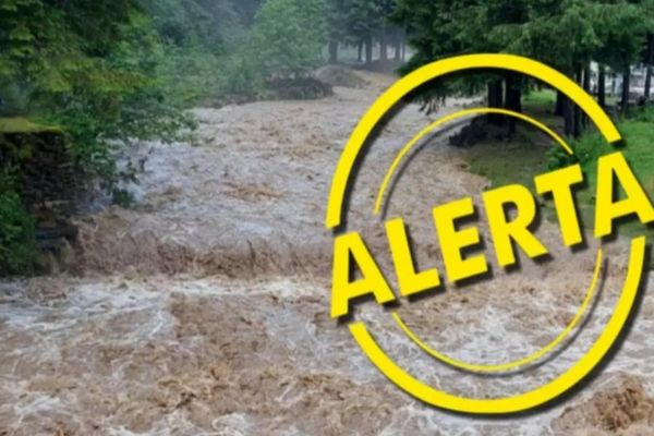 INHGA: Avertizare Cod galben de inundații pe râuri din șase județe, de vineri seara. Lista zonelor afectate