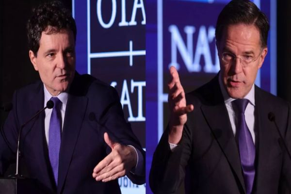 NICUȘOR DAN ȘI MARK RUTTE, LA NATO INDUSTRY FORUM 2025: ”REÎNARMAREA NU ESTE O ALEGERIE, CI O NECESITATE”