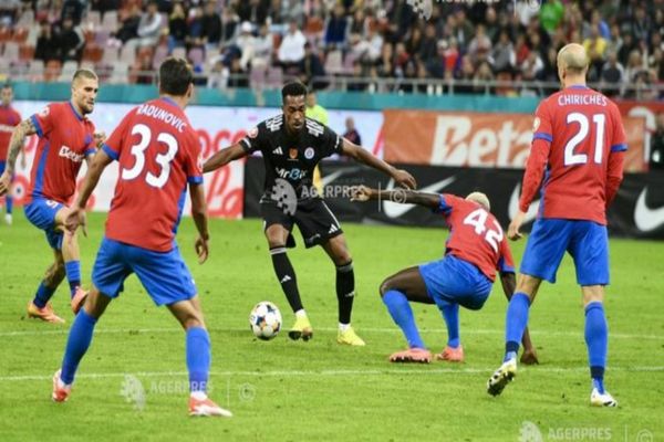 Fotbal: FCSB, victorioasă la Galați, 4-1 cu Oțelul, în Superligă