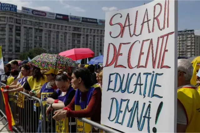Sindicatele din educaţie se opun noului proiect al legii salarizării