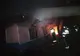 Casă cuprinsă de flăcări la Coroiești