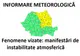 Județul Vaslui sub COD GALBEN de furtuni și fenomene meteo extreme