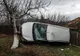 Autospecială răsturnată în localitatea Dumești