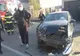Accident cu victimă în Rediu: o persoană a rămas încarcerată într-un taxi