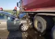 Accident rutier la Sălcioara: implicate două autovehicule - FOTO