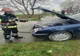 Autoturism cuprins de flăcări 