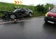 Mașină ieșită în decor la Oltenești: la fața locului a fost solicitat un echipaj SMURD