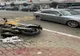 Bârlad. Motociclist izbit de un autoturism 