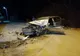 Vaslui. Un autoturism s-a izbit de un gard din beton 