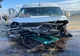 ACCIDENT pe un drum din Vaslui! A fost implicat un microbuz pentru transport persoane