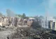 Prăpăd în urma unui incendiu izbucnit într-un spațiu comercial și o locuință din Vovriești