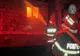 Casa unei bătrâne din Huși, cuprinsă de flăcări