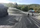 Autocisternă răsturnată la intrarea în Huși