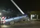 ACCIDENT în Vaslui! A intrat cu mașina într-un stâlp