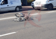 Biciclist neatent, accidentat în centrul Bârladului