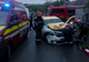 FOTO. Pasagerul unui taximetru din Bârlad a ajuns la spital în urma unui accident rutier