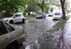 Mai multe străzi din Bârlad sub ape după o ploaie torențială - FOTO