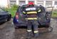 Autoturism distrus de un incendiu în Vaslui