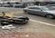 Bârlad. Motociclist izbit de un autoturism 