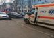 Accident rutier în zona Pieței Mici din Bârlad - FOTO